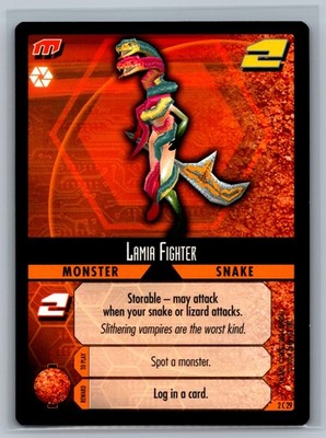 .hack ENEMY TCG 4x Lamia Fighter #2C29 CCG DOT Distortion