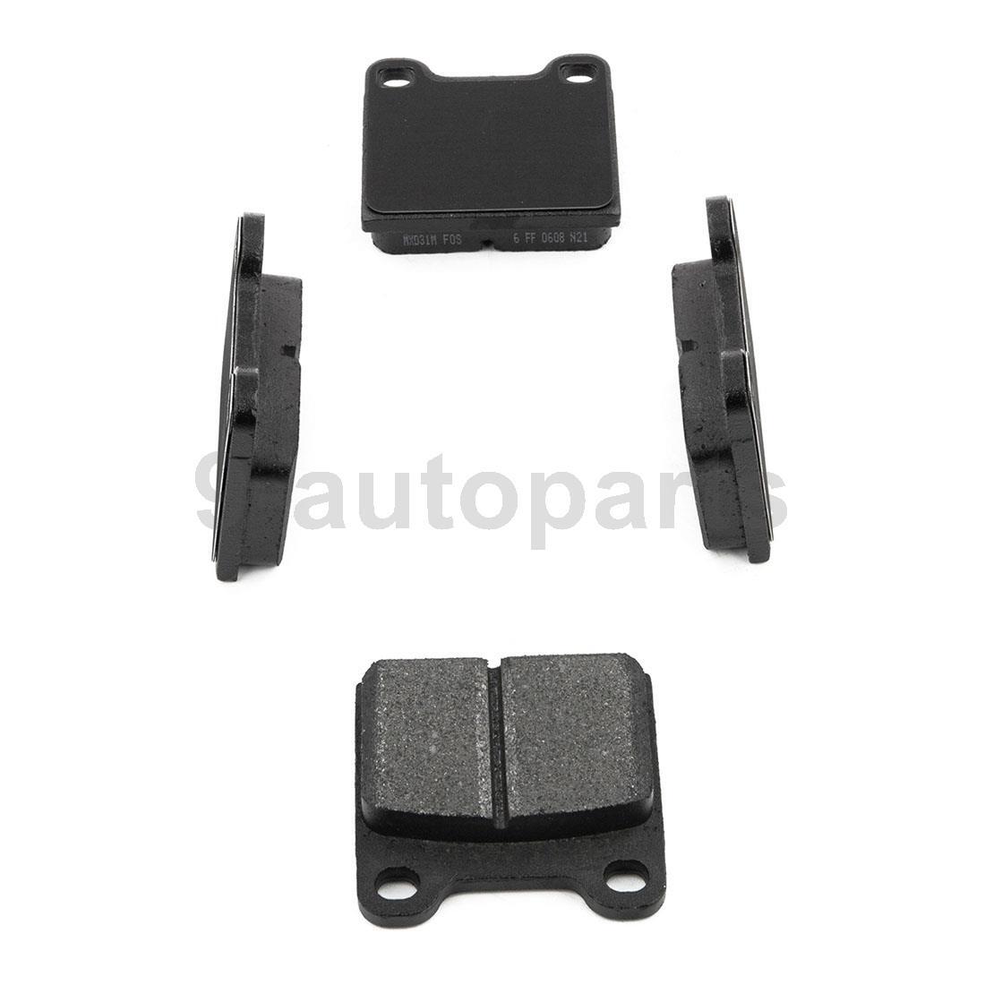 Front & Rear Brake Pads Kit For 1989 1990 Maserati 430i