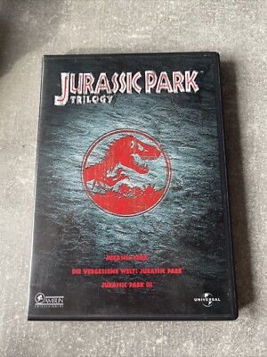 DVD Film Jurassic Park - Trilogy Trilogie 3-DVDs 2007 Deutsch FSK12 