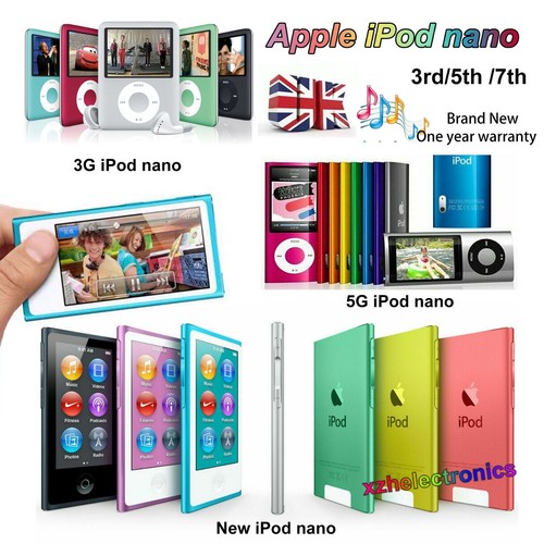 ππNEW sealed APPLE IPOD NANO 7TH GENERATION 16GB-Free Shipping 1 year warranty