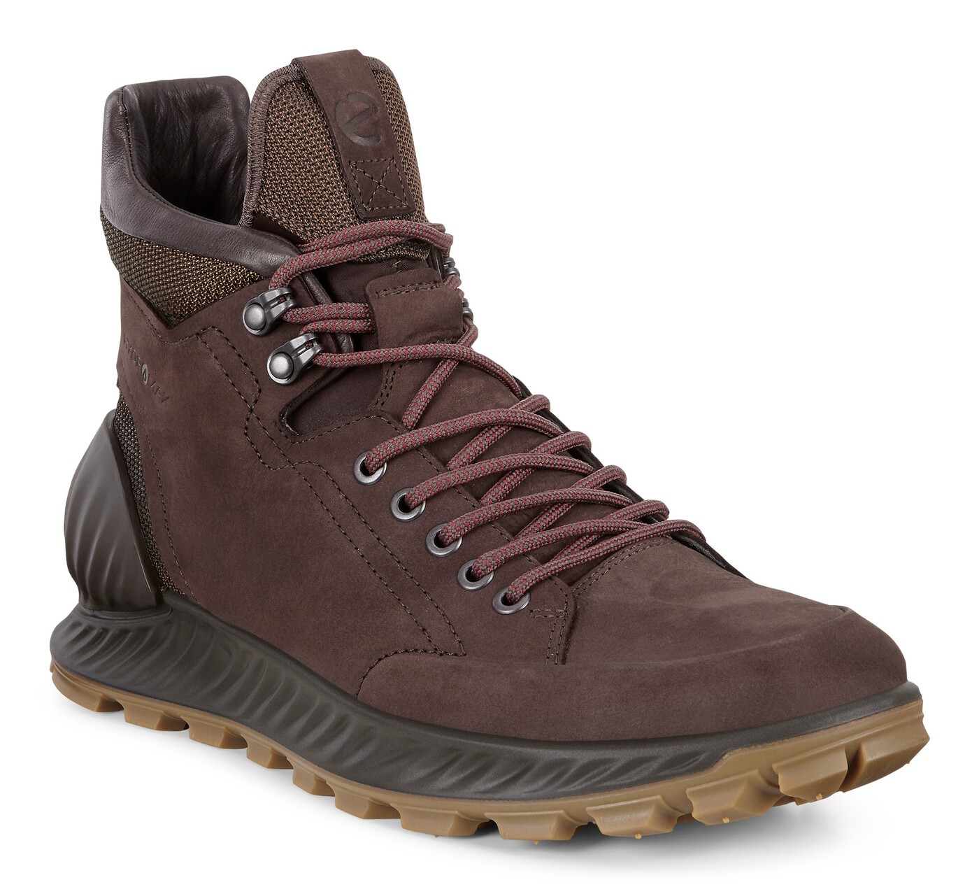 Купить Men's Ecco Exostrike Hydromax Waterproof Leather Boot Mocha на  Аукцион из Америки с доставкой в Россию, Украину, Казахстан ecco exostrike hydromax