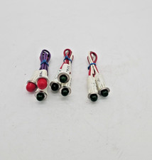 1091M5 24 V 2 W GREEN PILOT LIGHT &1090A1 RED PILOT LIGHT LOT OF 8