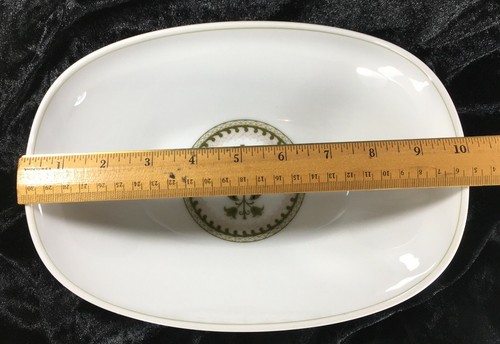 Vintage Noritake ovale Gemüseschüssel Einsiedelei Vogelmuster 6226, Größe 10" - Bild 8 von 8