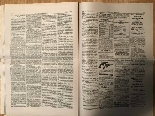 18620503 Harper's Weekly REPRINT May 3, 1862 - Picture 8 of 9