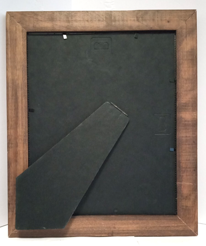NEW!! WOOD & GLASS PHOTO FRAME by Decor Essentials for 8 x 10 inch picture - Picture 3 of 4