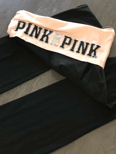 VICTORIA'S SECRET PINK Black Bling 