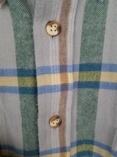 Highland County Members Only Flannel Mens XL - Picture 2 of 4