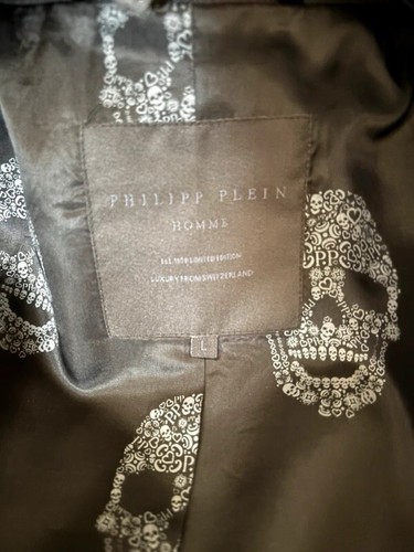 Blazer Philipp Plein giacca grigia uomo - Foto 12 di 14