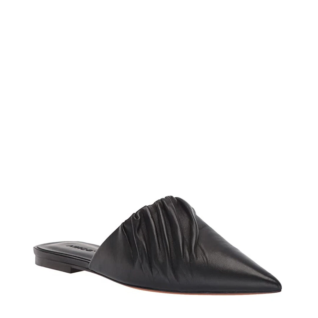 Vince leather store mules