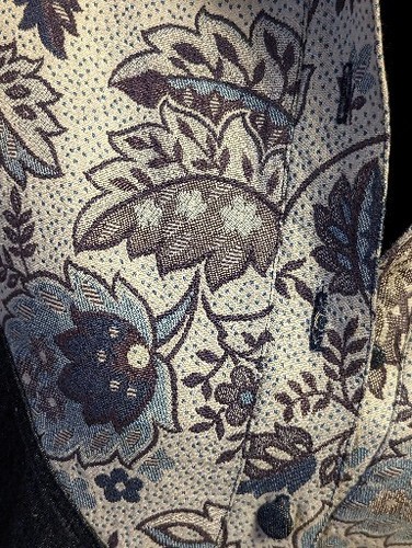 Tapestry Western Denim Shirt M Women's Top Blouse Vintage Unique Unique Vgc - Picture 5 of 15