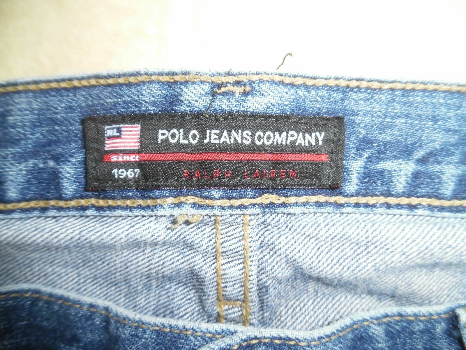 RALPH LAUREN POLO Vintage Mens Jeans 
