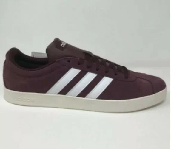 Adidas vl top court navy maroon
