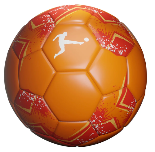Derbystar Fußball Gr. 5 offizielles Lizensprodukt Bundesliga / orange NEU - Bild 3 von 5
