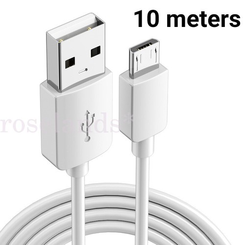 Micro USB Charger Cable Fast Charging Long Cord For Mobile Android 1M/3M/10M - Picture 17 of 17