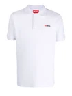 Diesel - Mens Slim Fit Cotton Pique Logo Polo Shirt - T-SMITH-DIV
