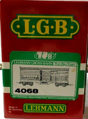 LGB 緑色貨車 4068 LGB 4068 D & R G W STOCK CAR | eBay