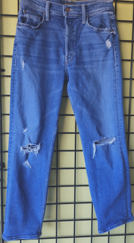 MOTHER Superior Women’s Jeans The Tomcat Ankle Quiet Contrary Size 28 Straight