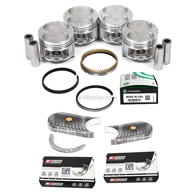 活塞主杆轴承适合 88-95 本田 Civic Del Sol PM3 D15B1 D15B2 D15B7 — 第 2/4 张图片