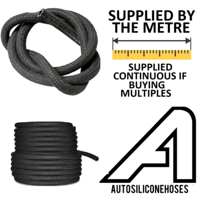 3,2mm Kraftstoffschlauch Diesel 3,2mm 1/8 "Gummi Wasser Benzin Diesel Heizöl Schlauch Geflochtener Gummischlauch