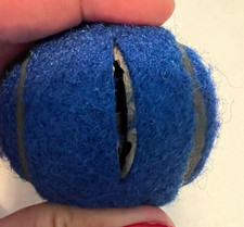 360 Blue Precut Pre-Cut Tennis Ball Chair Glides- Heavy Duty Long Lasting 