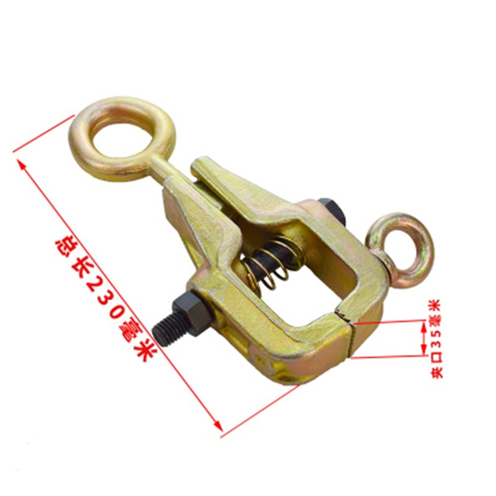 Hot Grips Motorcycle & Scooter Body & Frame 3 Ton Self-Tightening Frame Pull Clamp – Auto Body Repair Tool – Single Way Grip – TAIT0071 E-TON ATV, Side-by-Side & UTV Body - Foto 5