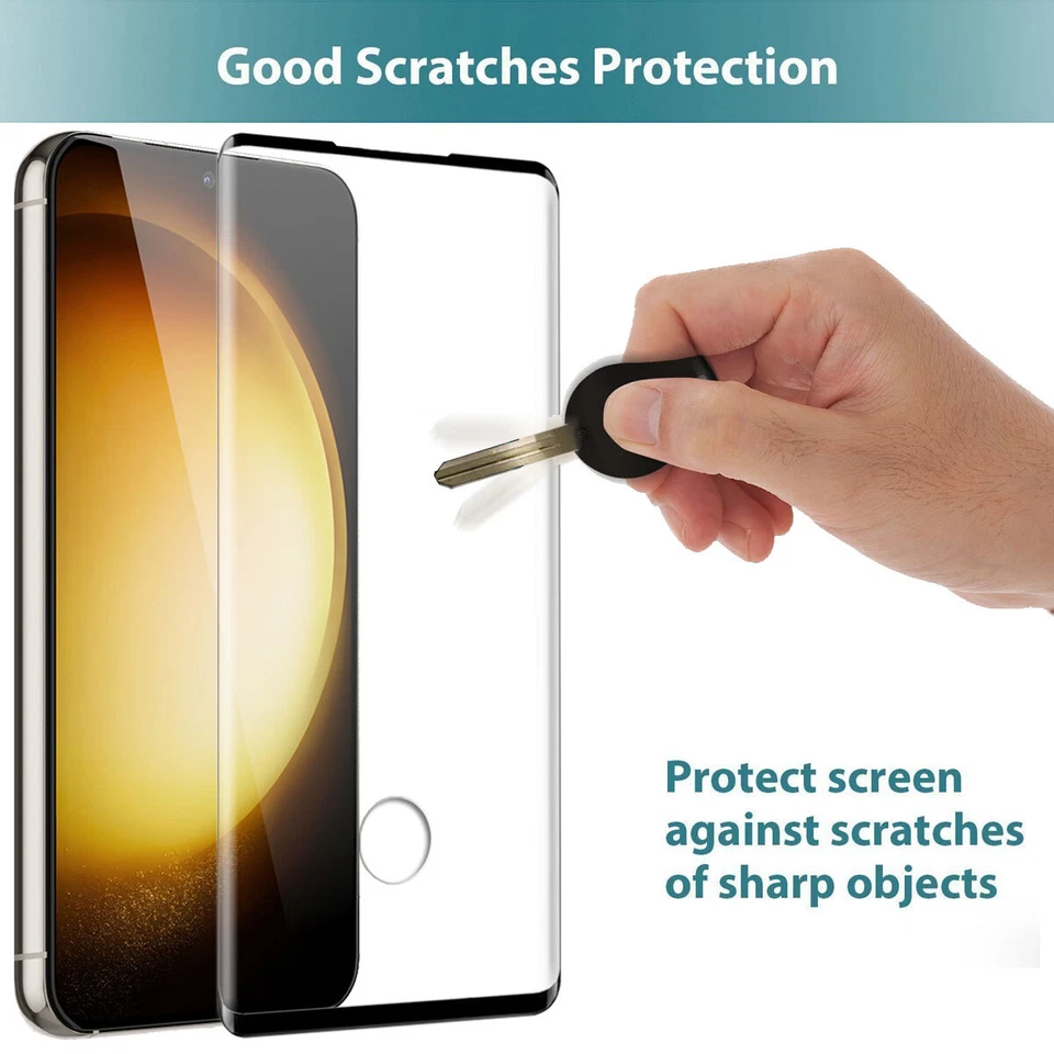 Paquete de 2 protectores de pantalla de vidrio templado real premium cobertura completa dureza 9H Foto 4 de 4