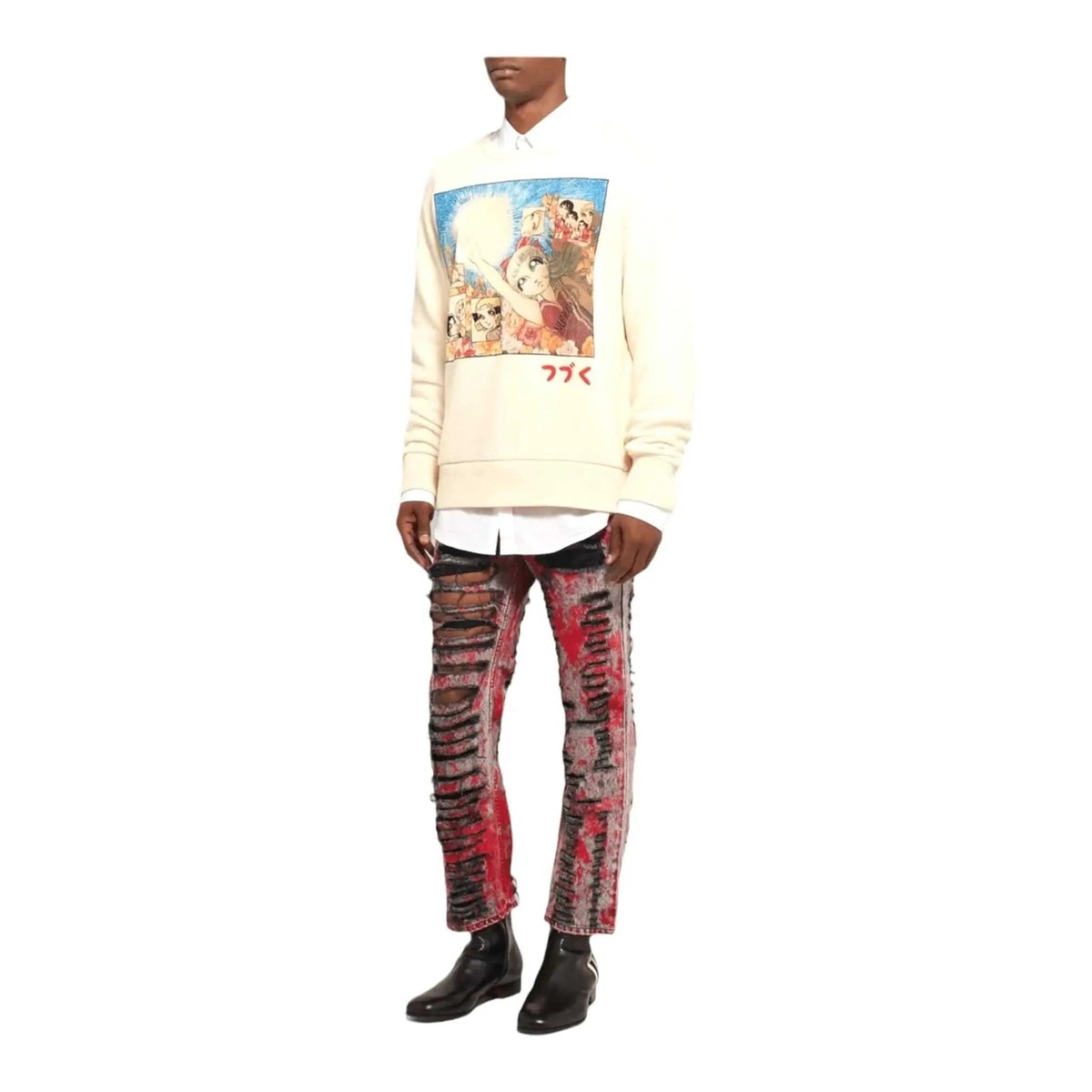 Gucci Distressed Jeans | eBay