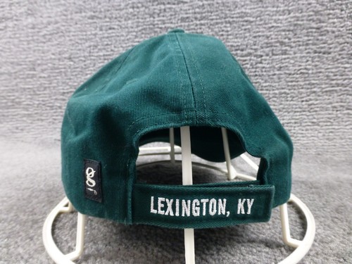 Keeneland Racecourse Hat Cap Horse Racing Lexington Green Gear Tag Strap NEW - Picture 3 of 7