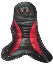 PREDATOR 212CC KART RACING SEAT PAD FOAM PADDED SIZE XTRA LARGE RED/BLACK