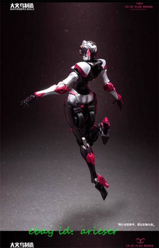 Bigfirebird Build Ex-01 Plus Mooka With Cat Ear Action Figure New