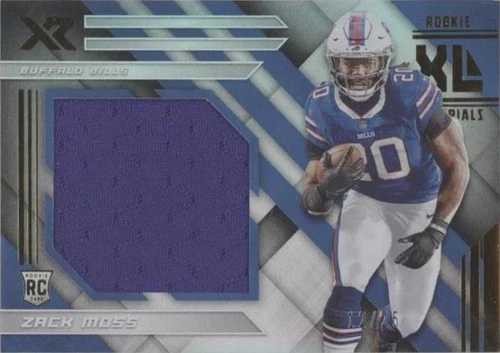 2020 Panini XR Zack Moss #RXM-31