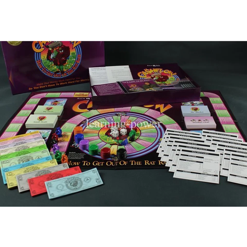 New Sealed Cashflow 101 + 202 Boardgame Rich Poor Dad + EXPRESS FREE SHIP UK - Image 4 of 4