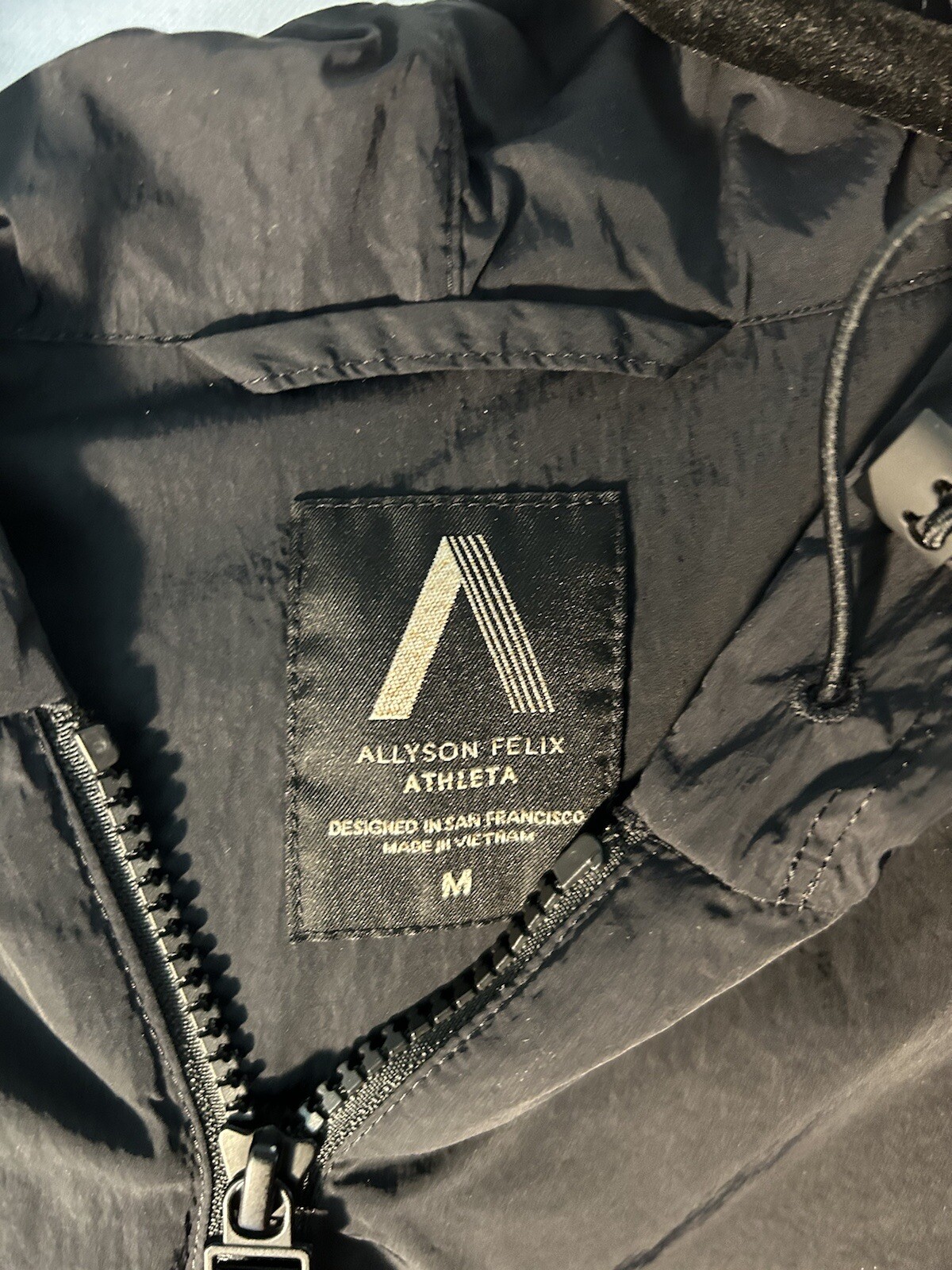 Athleta Rain Shell Jacket Windbreaker Allyson Fel… - image 6