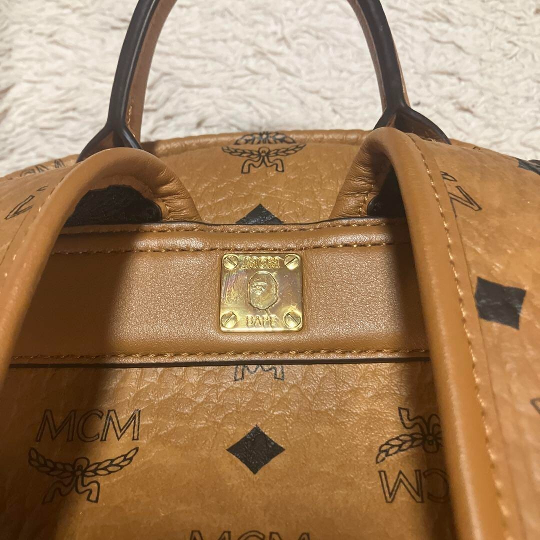 A Bathing Ape x MCM BAPE collaboration BACKPACK Shark Stark