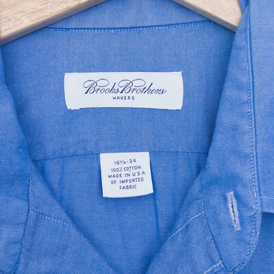 Brooks Brothers makers 16½ - 3 アメリカ製 90s USA製 Brooks Brothersブルックスブラザーズ Makers ボタン
