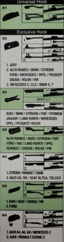 21" Front VU Wiper Blades Windscreen Window Jointless Beam DCUK - Picture 11 of 12