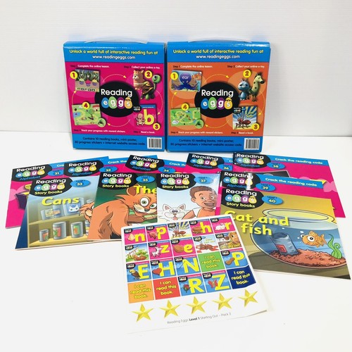 Reading Eggs Books x 3 Lot Starting Out Level 1 Pks 1 2 4 Home Schooling ABC - Picture 2 of 18