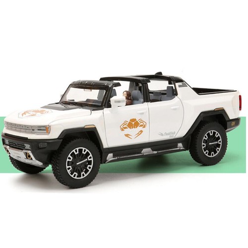 Doors Openable Sound&Light Pull Back Pickup Model Car Toy Vehicle Display 1/24 J - Picture 25 of 26