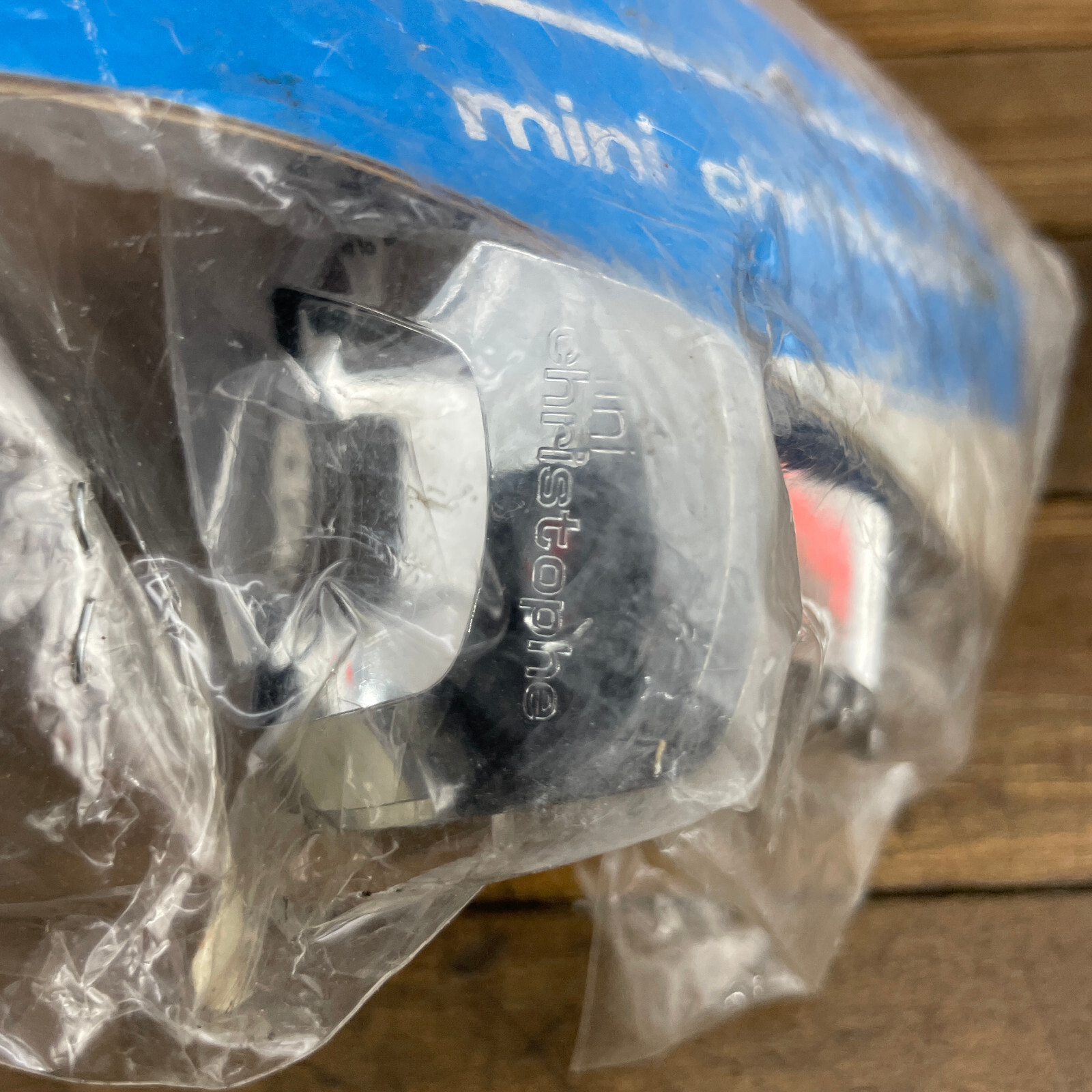 Vintage Mini Christophe Toe Clips NOS Pedal Cage France Set Chrome Eroica