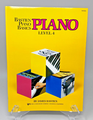 Bastien Piano Basics Piano Level 4 WP204 By James Bastien | eBay