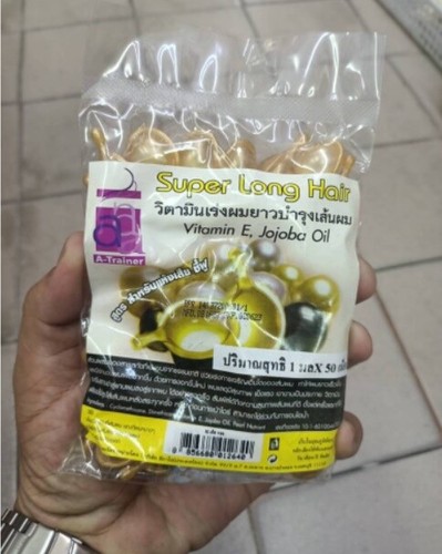 Super langes Haar Vitamin E Kapsel Wachstum schneller länger Behandlung für getrocknetes Haar - Bild 9 von 18