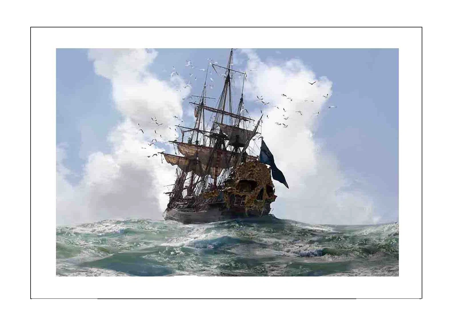 Художественные гравюры на холсте для гребли