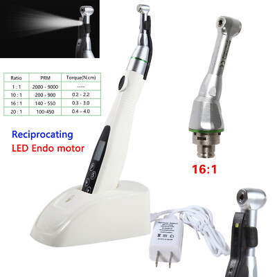  Endo Motor Endodontic  Treatment Root Canal 16:1/ Contra Angle Head