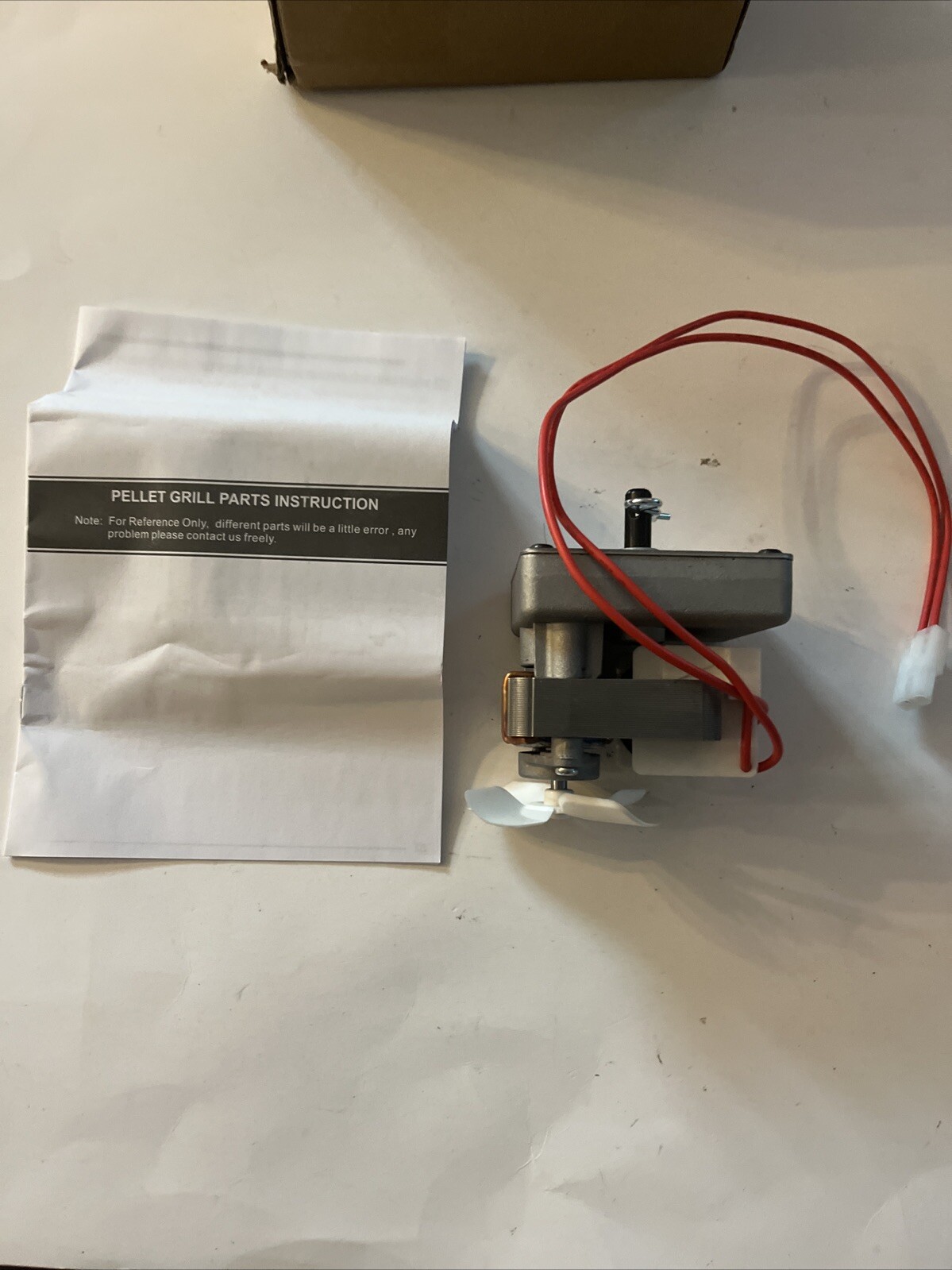 Hisencn Upgraded 2.0RPM Auger Motor for Traeger Grill Models & Pit Boss