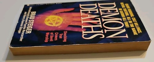 Demon Deaths by Steiger, Brad 1st Edition VG - Picture 5 of 7