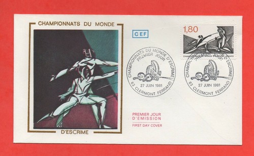 FDC - Campeonato Mundial De Esgrima 1981 (382)