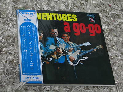 VENTURES VENTURES A GO-GO REMASTER 11 BONUS RARE OOP JAPAN MINI-LP