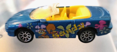 Vintage Matchbox SpongeBob SquarePants SANDY CHEEKS, Chevy Camero