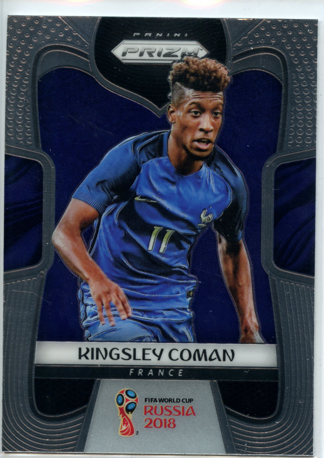 2018 Panini Prizm World Cup Soccer Base #79 Kingsley Coman - France