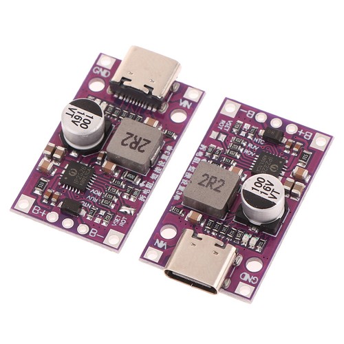 Type-C 2-3S 15W3.7V Lithium Battery Charging Boost Module Support QC Fast Charge - Zdjęcie 10 z 13